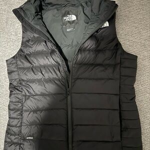 The North Face Charcoal Puffer Vest